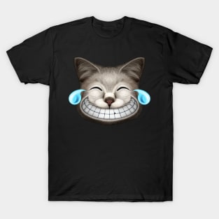 EMOTIONS CAT LAUGHING T-Shirt